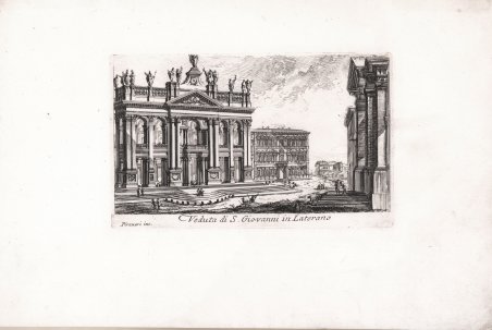 Veduta di S. Giovanni in Laterano