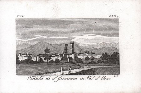 Veduta di S. Giovanni in Val d'Arno | Immagine principale