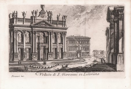 Veduta di San Giovanni in Laterano