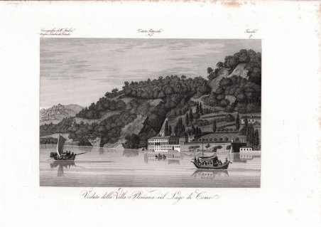 Veduta in Villa Pliniana sul Lago di Como