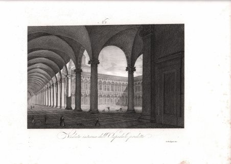 Veduta interna dell'Ospedale predetto