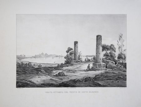 Veduta Pittorica del Tempio di Giove Olimpico