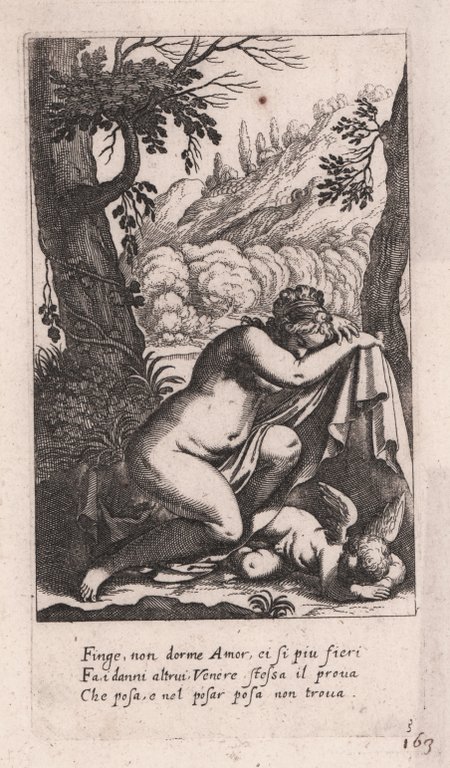 Venere e Amore dormienti