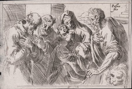 Vergine con bambino, San Giuseppe, San Francesco e San Girolamo