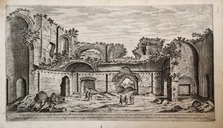 Vestigii delle Terme di Antonino Caracalla, della parte dentro qualle …