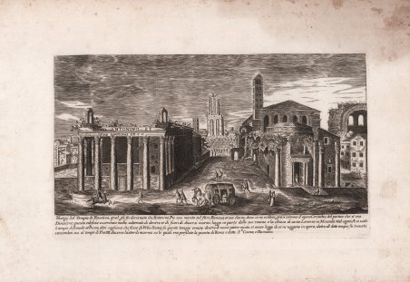 Vestigij del Tempio di Faustina.