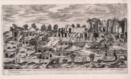 Vestigij et parte del monte Palatino verso mezzogiorno …