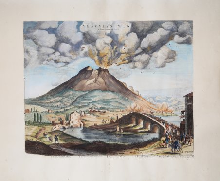 Vesuvius Mons a deux Lieues de Naples