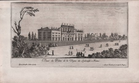 Veuë du Palais de la Vigne de Ludovisio a Rome