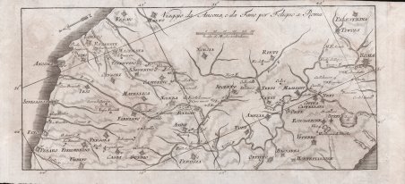 Viaggio da Ancona, e da Fano per Foligno a Roma