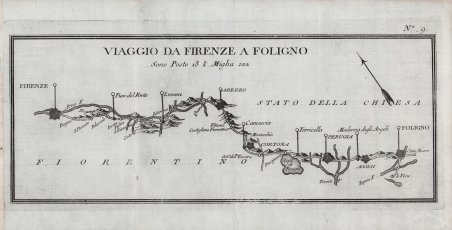 Viaggio da Firenze a Foligno