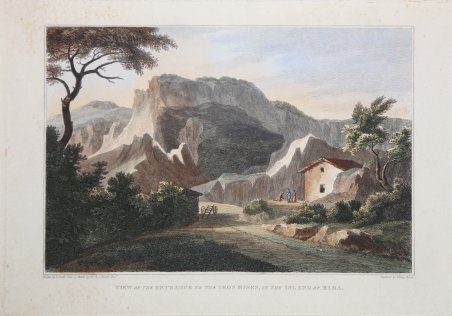 View of the Entrance to the Iron Mines, in the …