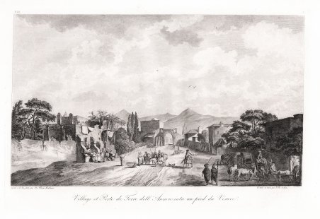 Village et Porte de Torre dell’Annonziata au pied du Vesuve