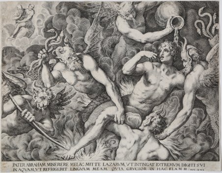 Visione dell’uomo ricco nell’inferno o Parabola del Ricco e Lazzaro