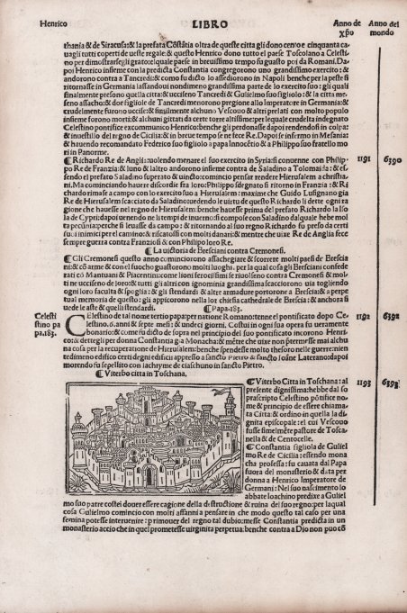 Viterbo citta in Toschana