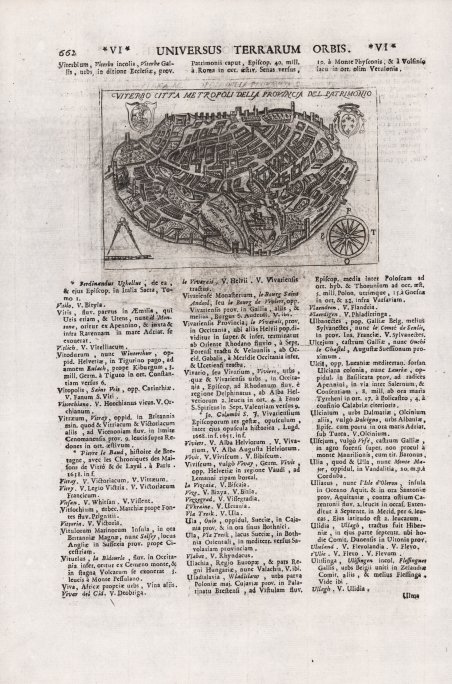 Viterbo Citta Metropoli della Provincia del Patrimonio