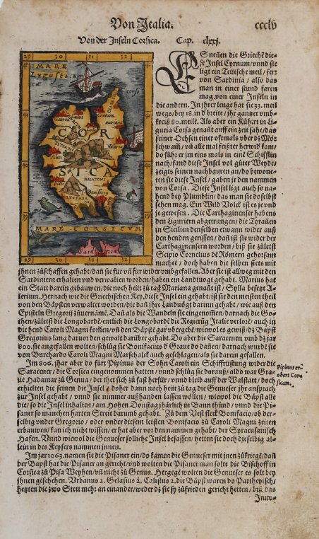 Von der Inseln Corsica