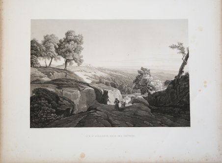 Vue d’Agrigente prise des hauteurs