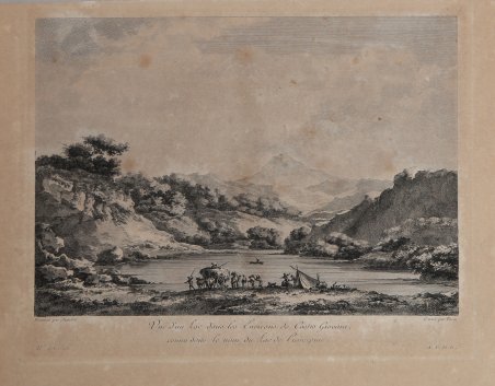 Vuë d'un Lac dans les Environs de Castro Giovani, connusous …