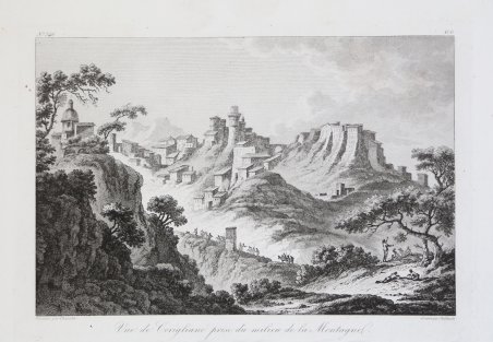 Vue de Corigliano prise d'un milieu de la Montagne