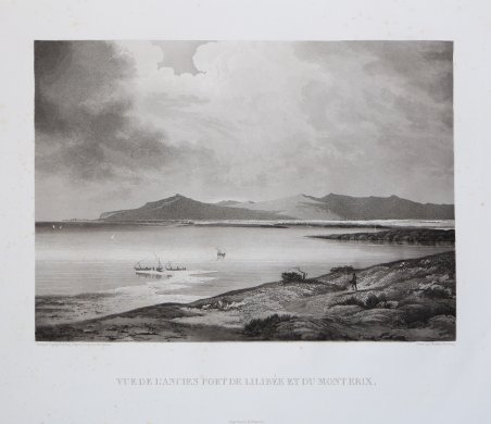 Vue de l’ancien Port de Lilibée er du Mont Erix