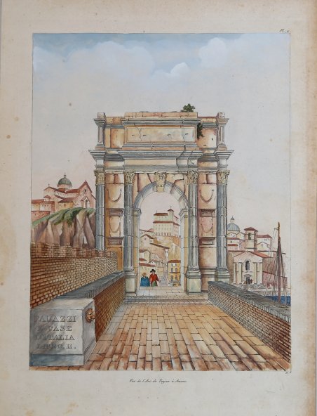 Vue de l'Arc de Trajan à Ancone | Immagine Gallery 2