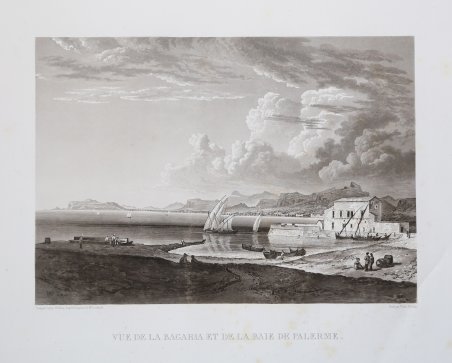 Vue de la Bagaria et de la Baie de Palerme