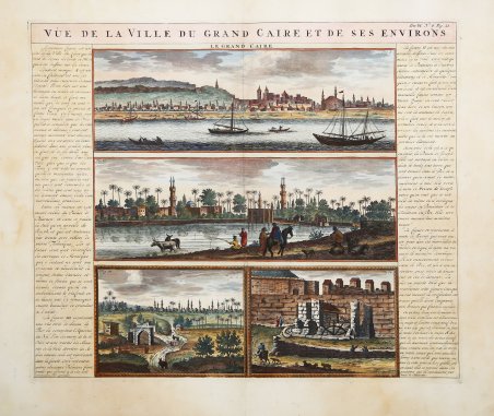 Vue de la Ville du Grand Caire, et de ses …