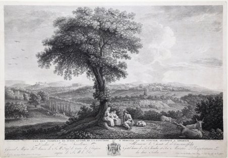 Vue des Temples de Iunon Lucine de la Concorde