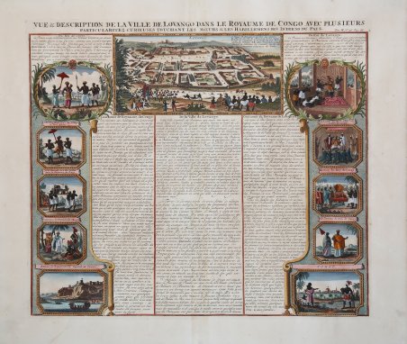 Vue & Description de la Ville de Lovango dans le …