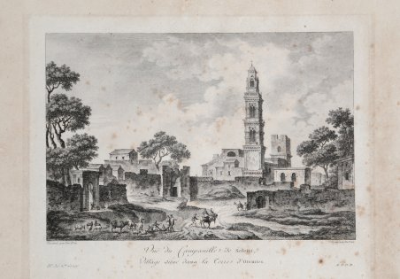 Vuë du Campanille de Soletta, Village situé dans la Terre …