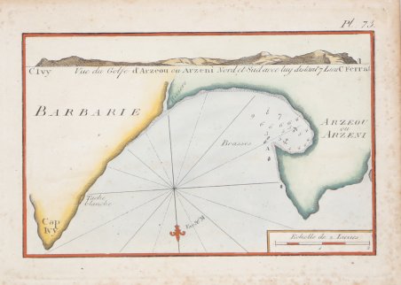 Vue du Golfe d'Arzeou ou Arzeni Nord et Sud…