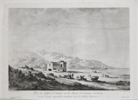 Vuë du Golphe de Squilace et des Ruines de l'antique …