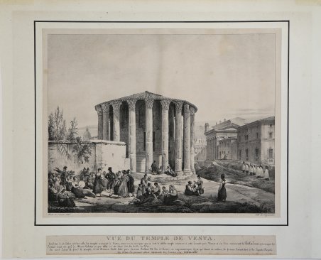 Vue du Temple de Vesta.