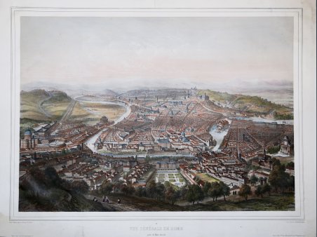 Vue Gènèrale de Rome prise du Mont Janicule