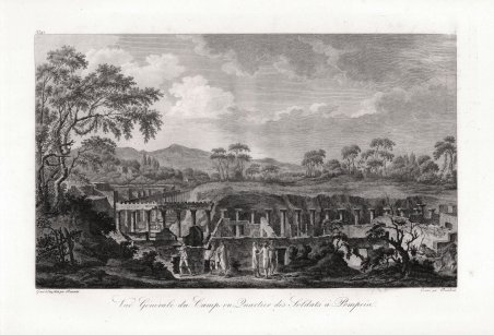 Vue Generale du Camp ou Quartier des Soldats à Pompeia