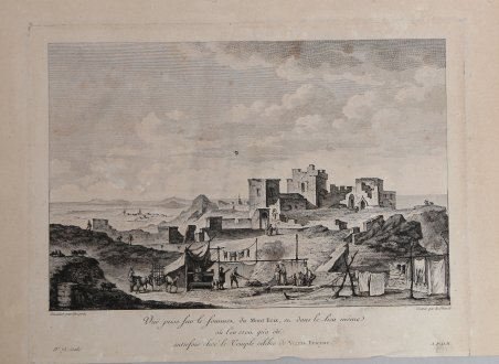 Vue prise suv le sommen du Mont Erix, en dans …