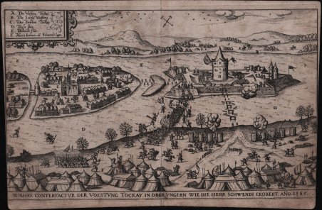 Wahre Conterfactur der Voestung Tockay in Ober Ungern Wie Die …