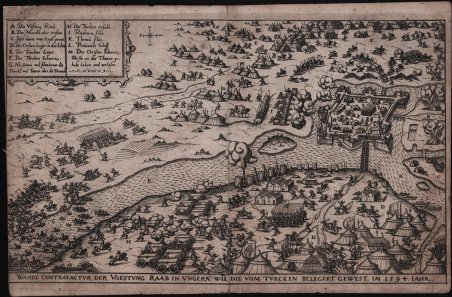 Wahre Contrafactur der Voestung Raab in Urgern, Wie die Vom …