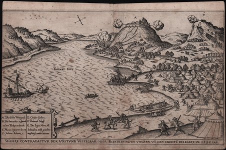 Wahre Contrafactur der Vostung Vizzegrad, oder Blindeburg in Ungern.