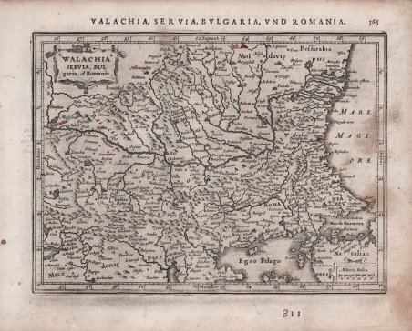 Walachia Servia, Bulgaria et Romania