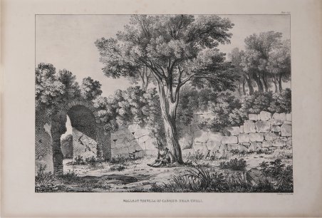 Walls at the Villa of Cassius near Tivoli