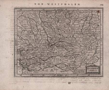Westphaliae tabula II