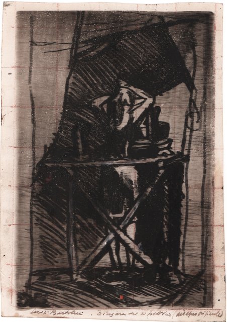 Zingara che si pettina (esempio originale)