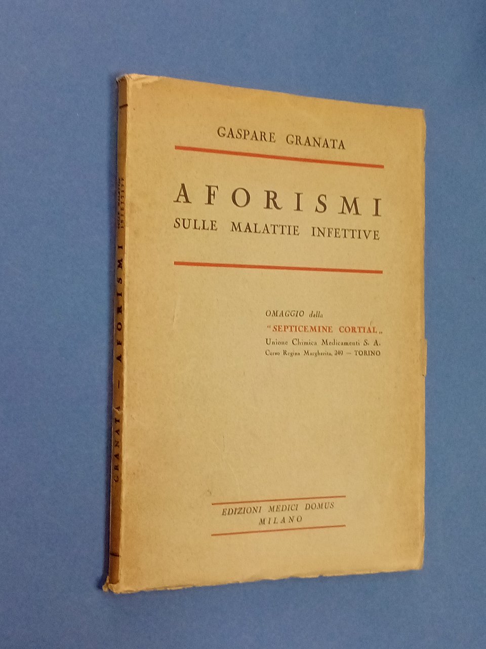 Aforismi sulle malattie infettive. | Immagine principale