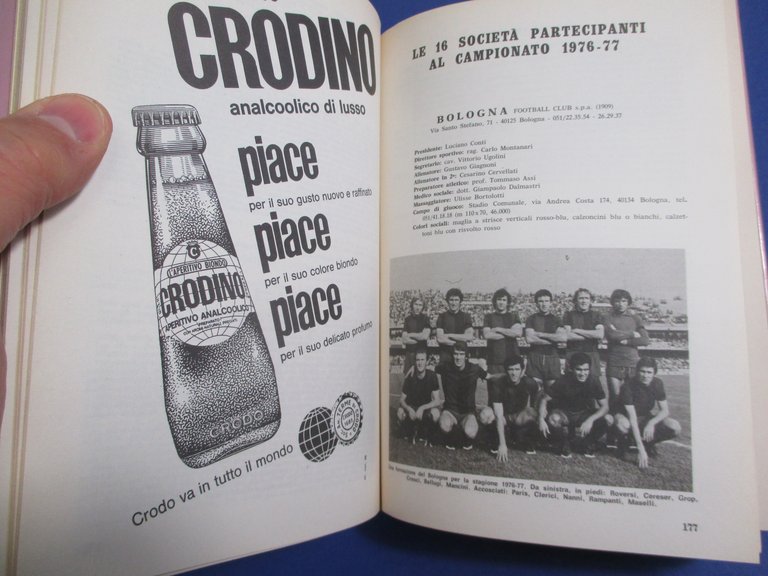 Almanacco illustrato del calcio 1977.