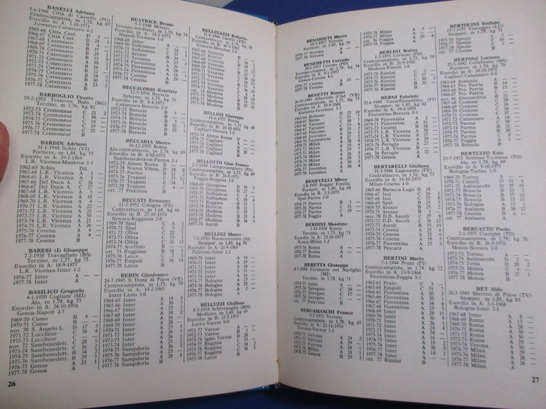 Almanacco illustrato del calcio 1978.