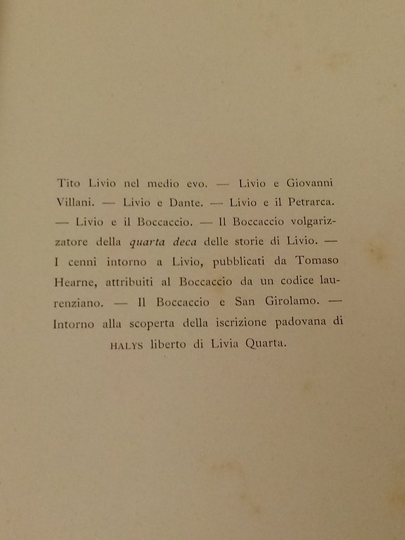 Cenni di Giovanni Boccacci intorno a Tito Livio commentati da … | Immagine Gallery 2
