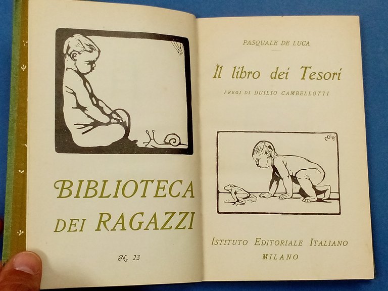 Il libro dei Tesori. Fregi di Duilio Cambellotti. | Immagine Gallery 2
