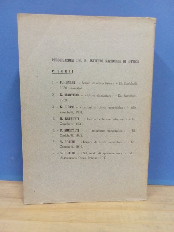 Il progetto degli strumenti ottici. | Immagine Gallery 5